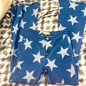altar’d state FLARED STAR JEANS